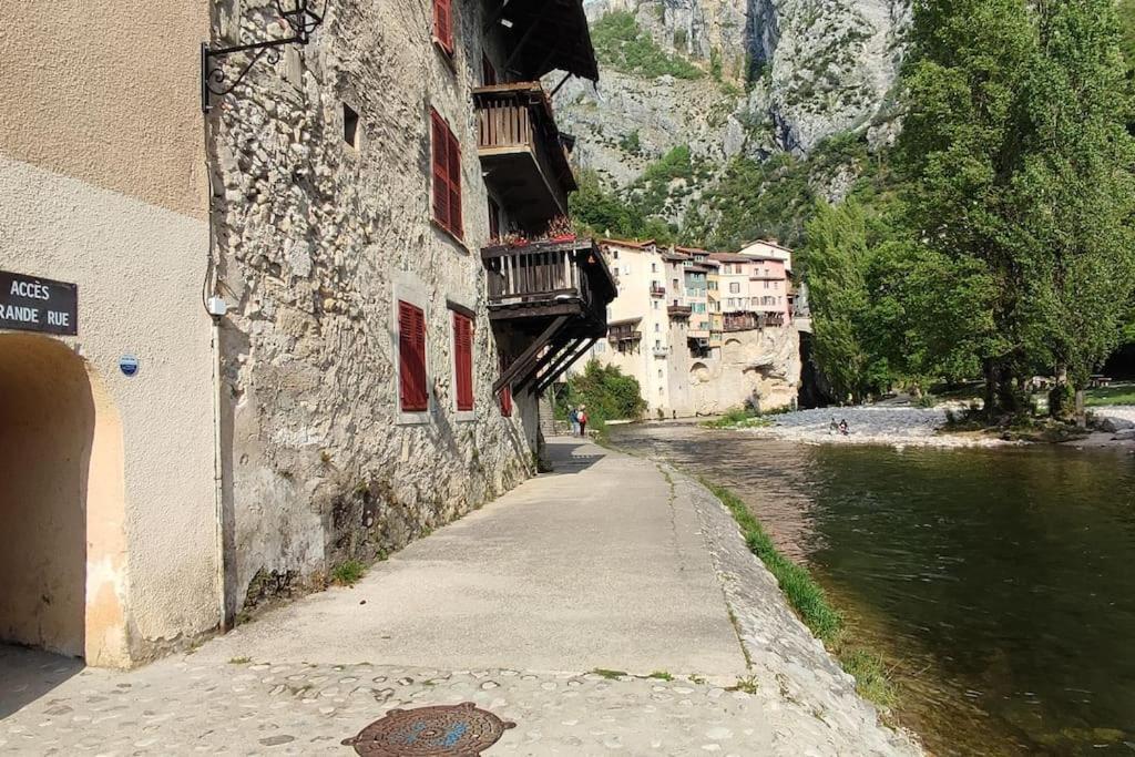 Vue Exceptionnelle Aux Portes Du Vercors Pont-en-Royans Εξωτερικό φωτογραφία